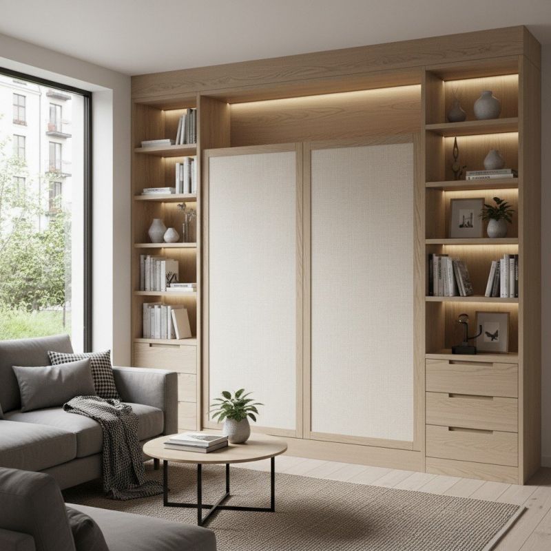 Custom Bookcase Installation in Winston Salem, NC