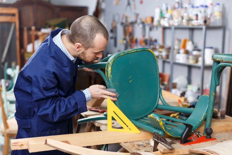 Furniture Restoration in Progress